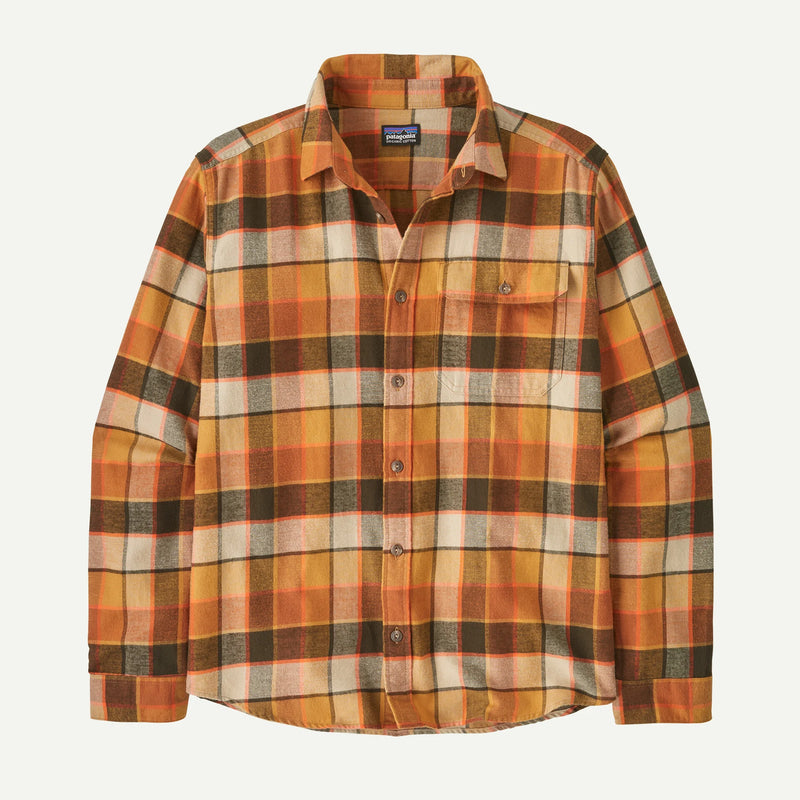 Patagonia Men's Long Sleeve Lightweight Fjord Flannel Shirt