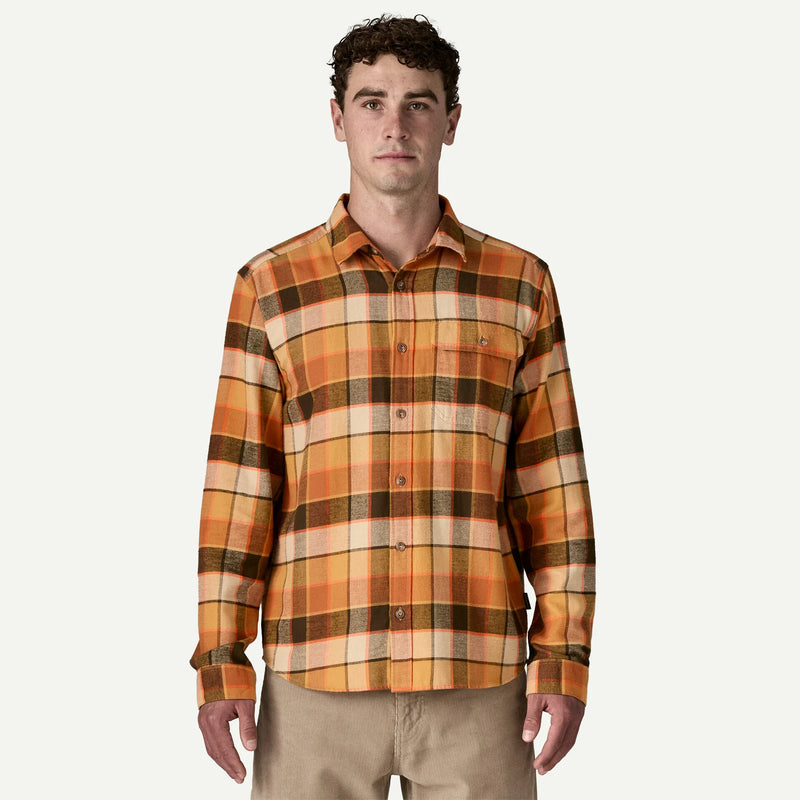 Patagonia Men's Long Sleeve Lightweight Fjord Flannel Shirt
