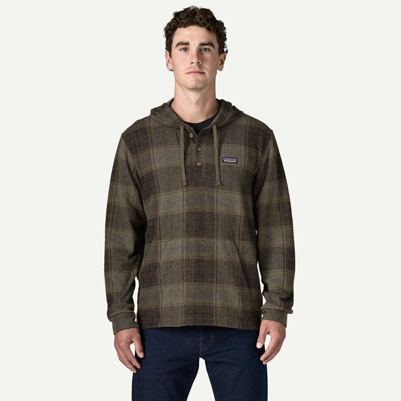 Patagonia Men's Stretch Fjord Flannel Pullover Hoody