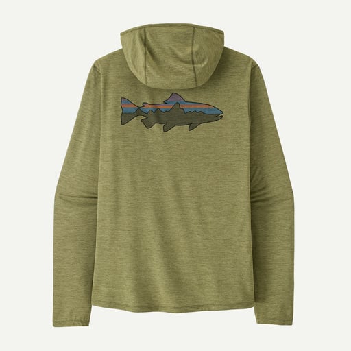 Patagonia Men's Cap Cool Sun Hoody - Fitz Roy Trout