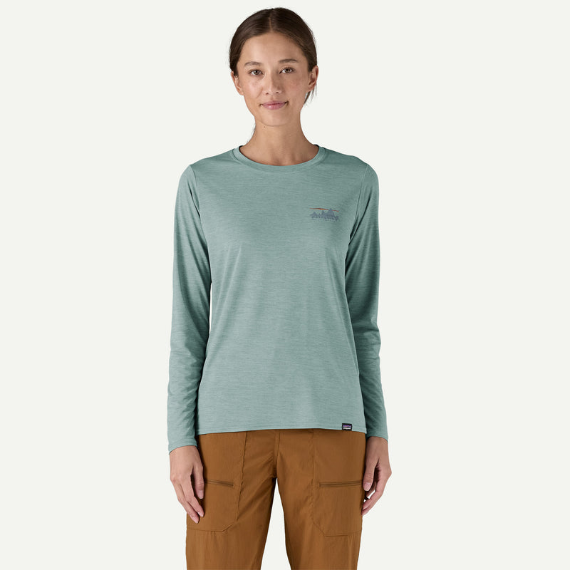 Patagonia Women's Long Sleeve Cap Cool Daily Graphic Shirt Sale