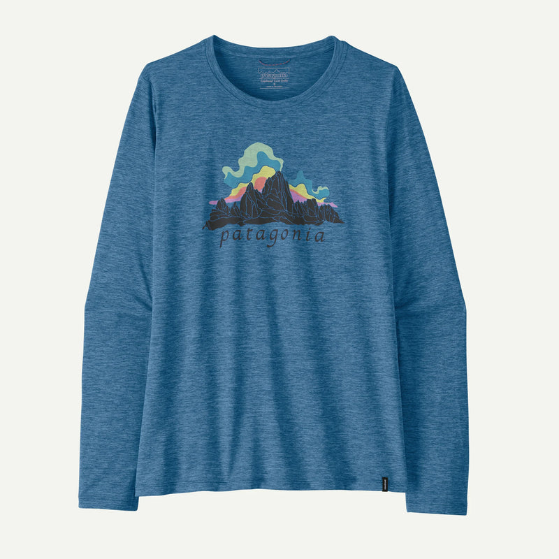Patagonia Women's L/S Cap Cool Daily Shirt - Fitz Roy Nimbus
