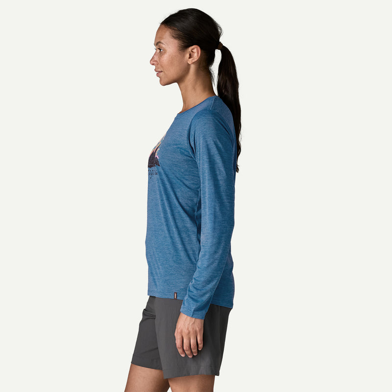 Patagonia Women's L/S Cap Cool Daily Shirt - Fitz Roy Nimbus