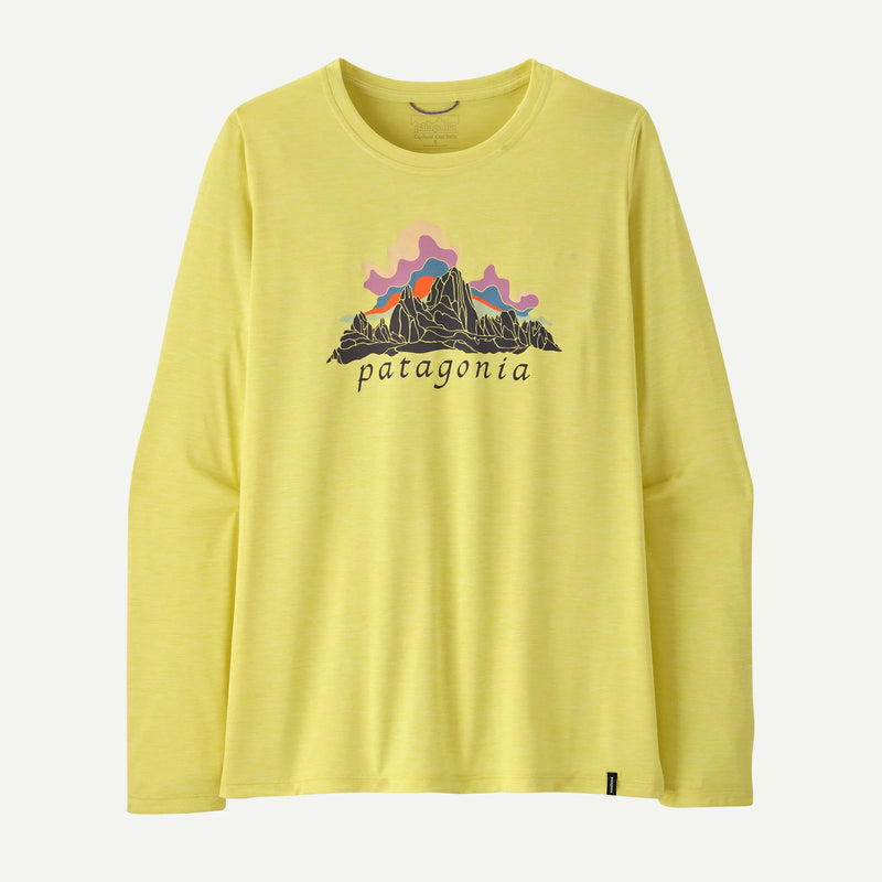 Patagonia Women's L/S Cap Cool Daily Shirt - Fitz Roy Nimbus