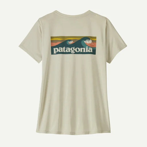 Patagonia Women's Cap Cool Daily Shirt - Boardshort Logo