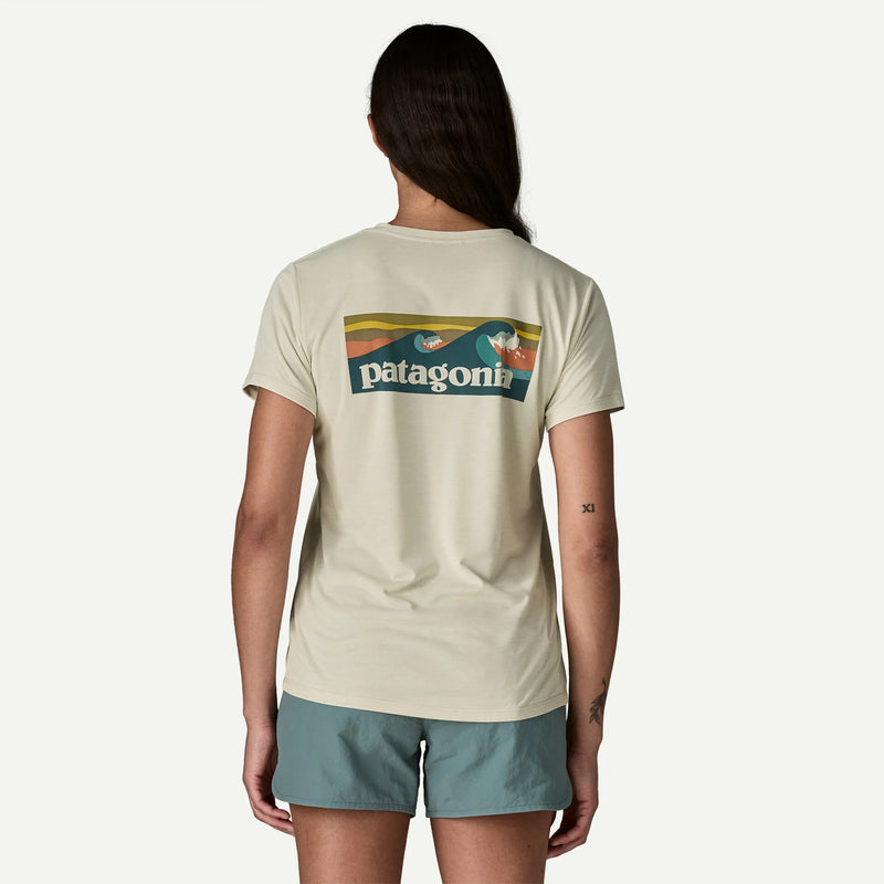 Patagonia Women's Cap Cool Daily Shirt - Boardshort Logo