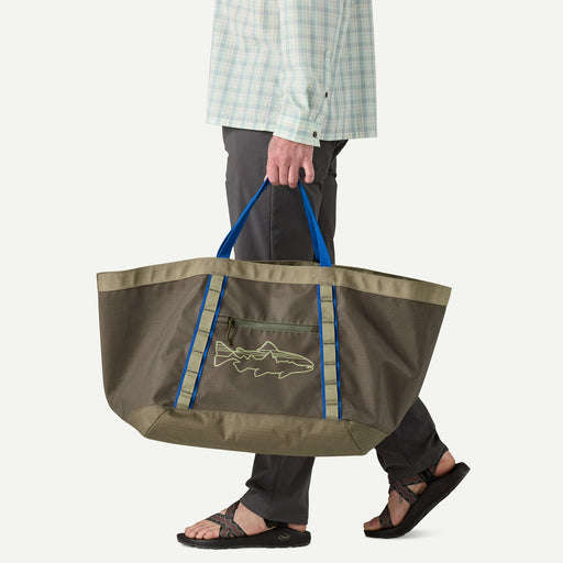 patagonia black hole tote sale Patagonia Black Hole Gear Tote Basin Green w/Fitz Trout