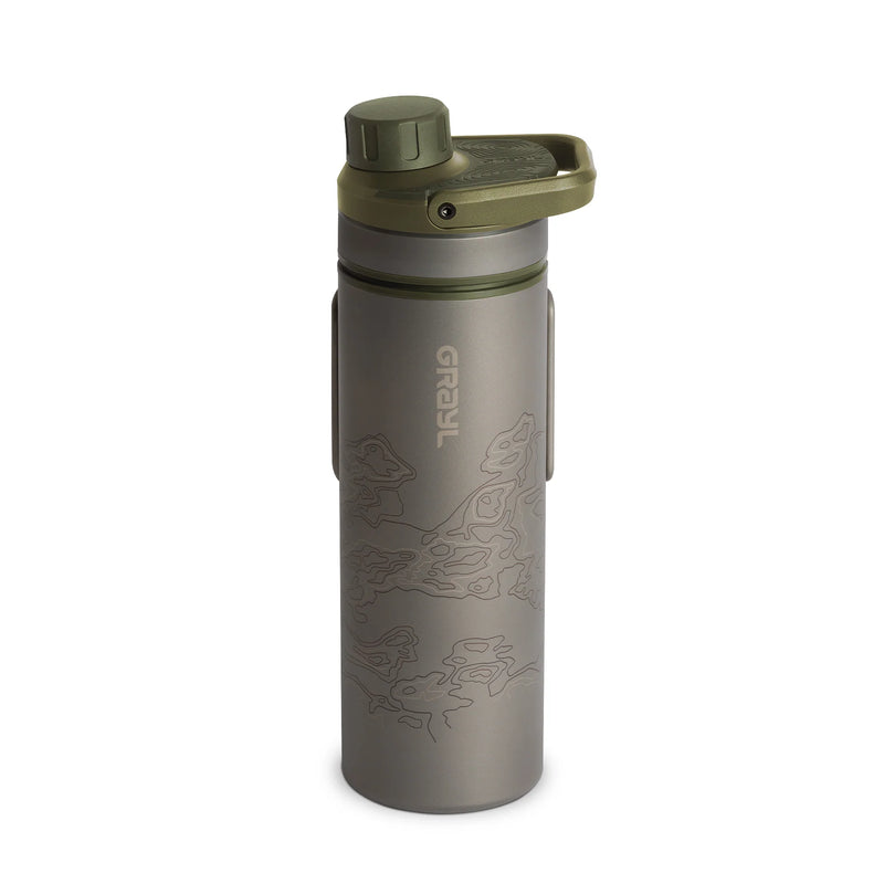 Grayl UltraPress Ti Purifier Bottle