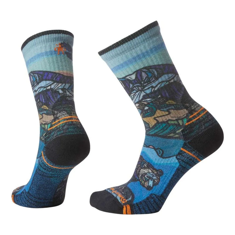 Smartwool Women's Hike Light Cushion Icy Range Print Crew Socks