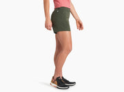 Kuhl Women's Freeflex Short - 4" Inseam - Dark Moss