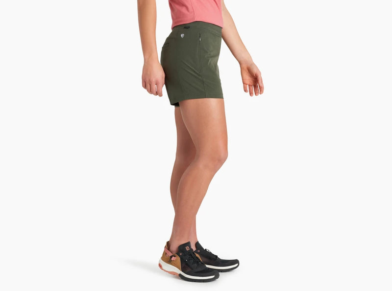 Kuhl Women's Freeflex Short - 4" Inseam - Dark Moss