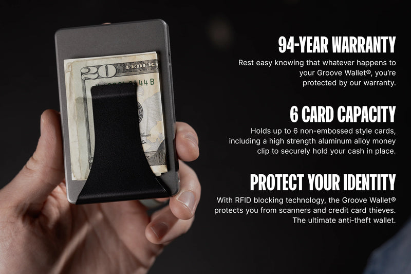 Groovelife Groove Wallet with Money Clip