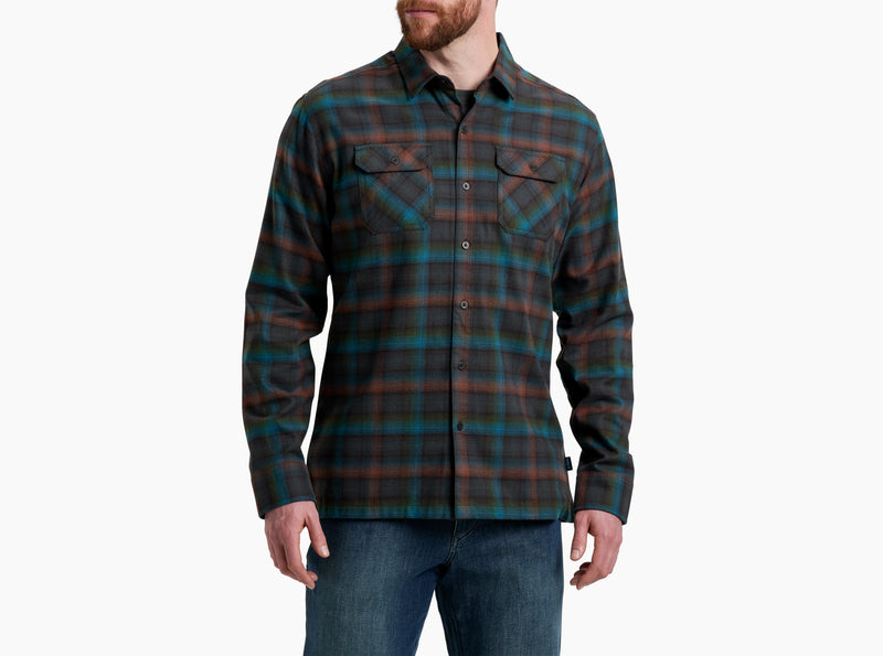 Kuhl Men's Dillingr Long Sleeve Flannel Shirt Sale