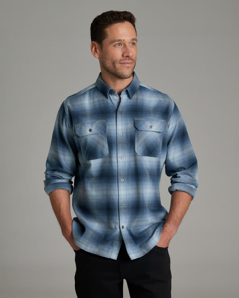 Kuhl Men's Dillingr Long Sleeve Flannel Shirt