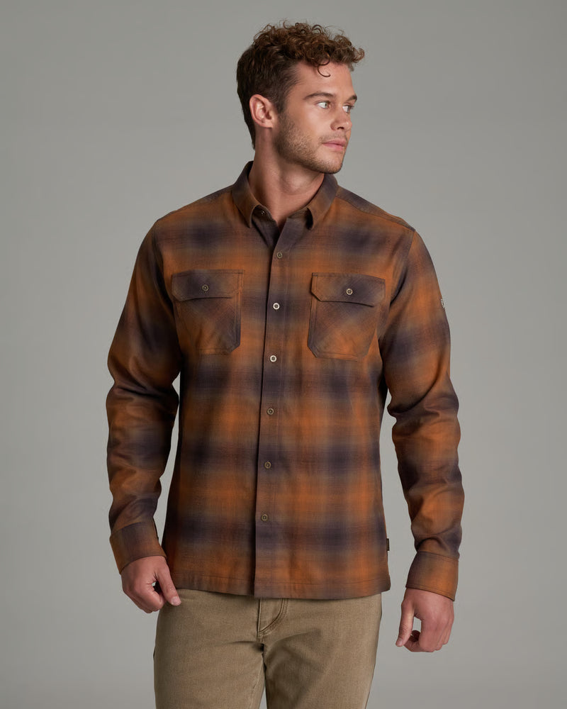 Kuhl Men's Dillingr Long Sleeve Flannel Shirt