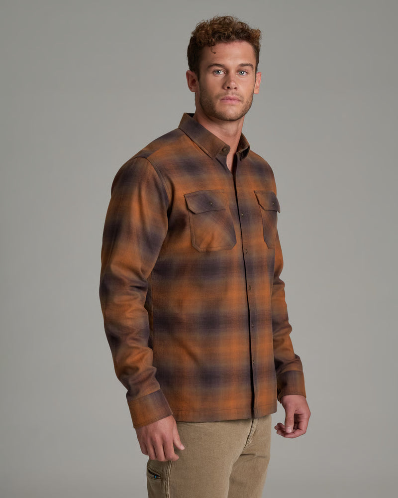 Kuhl Men's Dillingr Long Sleeve Flannel Shirt