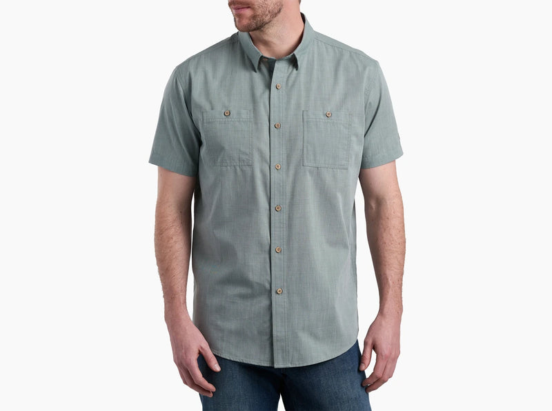 Kuhl Men's Karib Stripe Short Sleeved Shirt