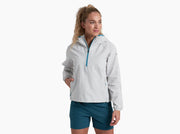 Kuhl Women's Wander Half Zip Mist Quarter Zip Top