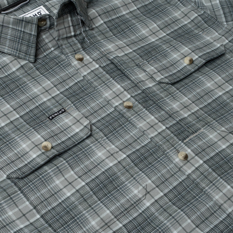 Poncho Men's Flannel Shirt The Cashiers