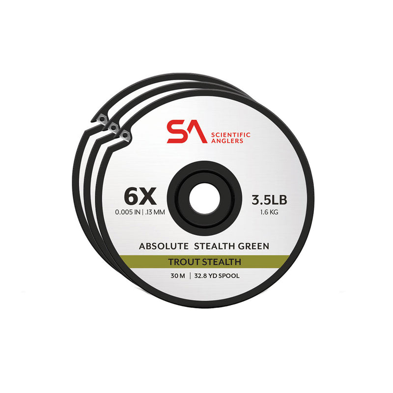 Scientific Anglers Absolute Trout Stealth Tippet Assortment