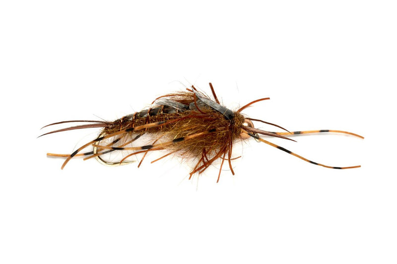 Fulling Mill TBH Nemec Stone Fly Nymph - Brown