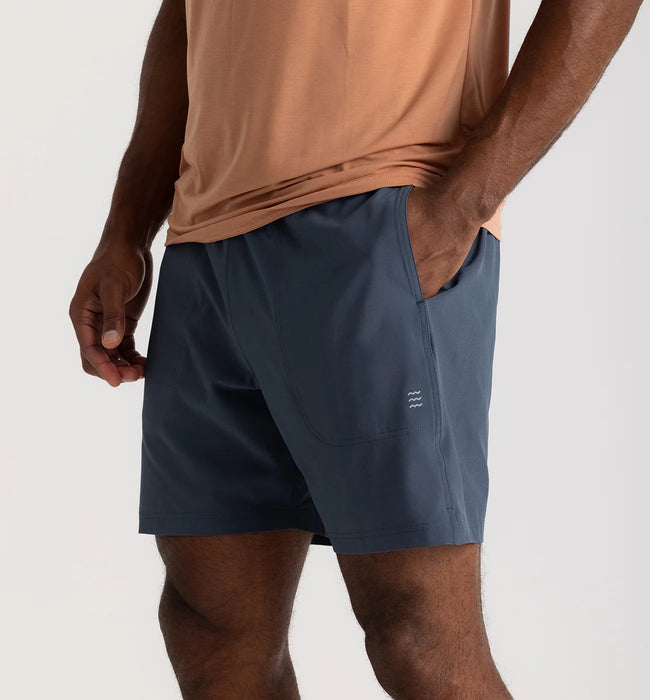 Free Fly Men's Lined Active Breeze Short - 7"