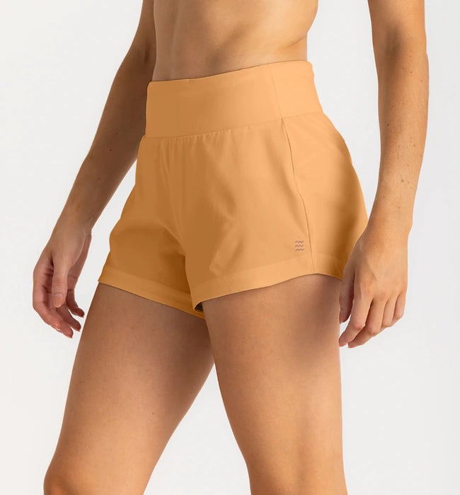 Free Fly Women's Bamboo Lined Active Breeze Short - 3"