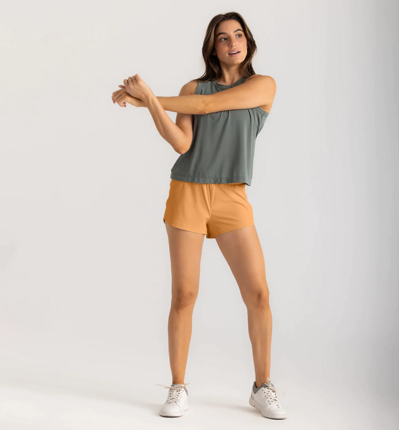 Free Fly Women's Bamboo Lined Active Breeze Short - 3" Sale