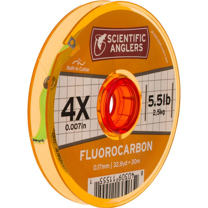 Scientific Anglers Premium Fluorocarbon Tippet with Cutter Sale