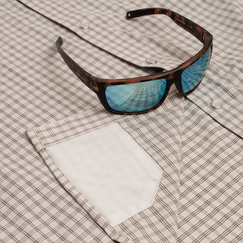 Poncho Men's Western Short Sleeve Shirt The Childress