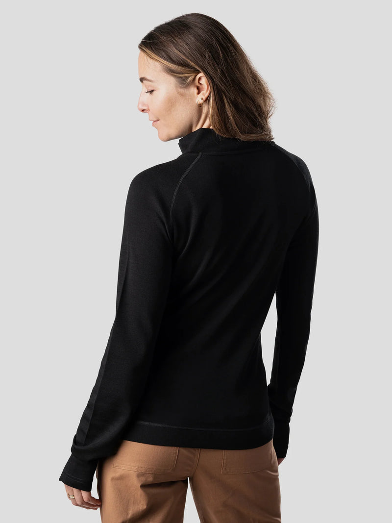 Duck Camp Women's Merino Baselayer 1/4 Zip