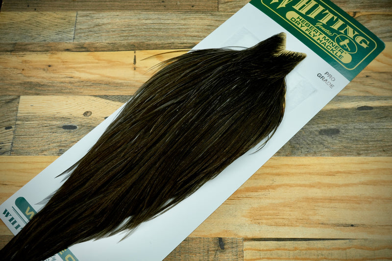 Whiting Hebert Pro Grade Cape Dark Grey Dun #0120