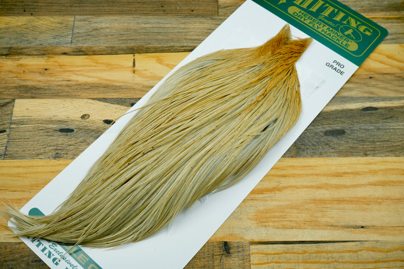 Whiting Hebert Pro Grade Light Ginger Dun Cape #0144