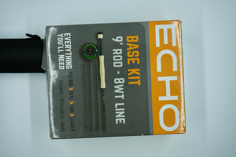 Used Echo Fly Fishing Base Kit 9' 8wt Fly Rod Kit