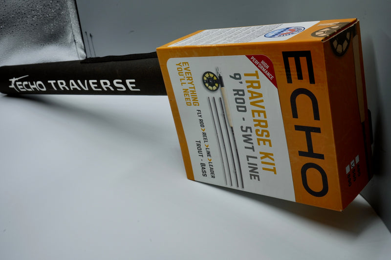 Used Echo Fly Fishing Traverse 9' 5wt Fly Rod Kit