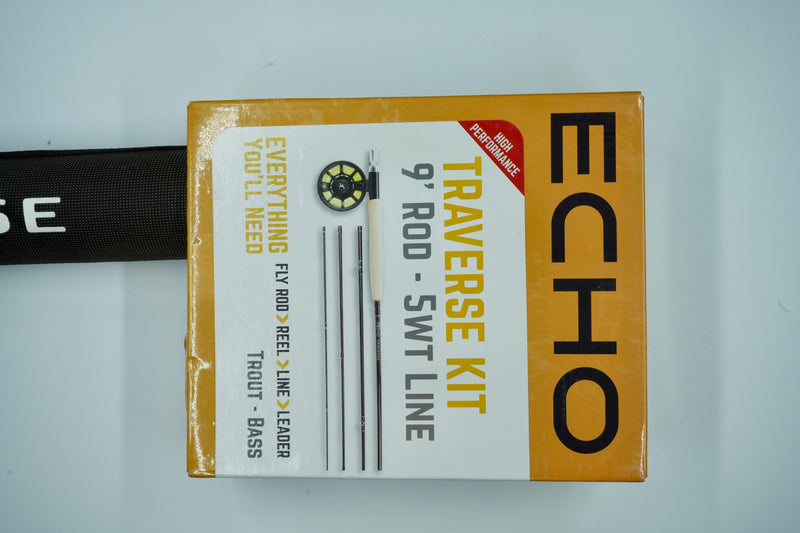 Used Echo Fly Fishing Traverse 9' 5wt Fly Rod Kit