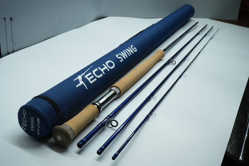 Used Echo Fly Fishing Swing 11'7" 7wt Switch/Spey Fly Rod