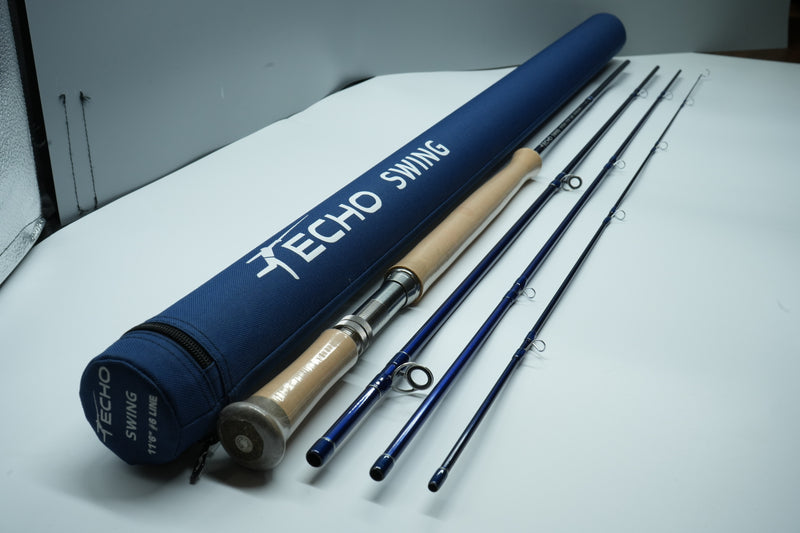 Used Echo Fly Fishing Swing 11'6" 6wt Switch/Spey Fly Rod