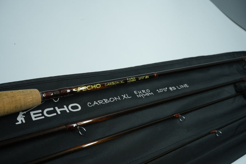 Used Echo Fly Fishing Carbon XL Euro Nymph 10' 3wt Fly Rod