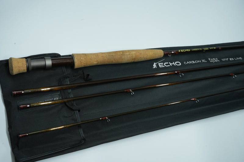 Used Echo Fly Fishing Carbon XL Euro Nymph 10' 3wt Fly Rod