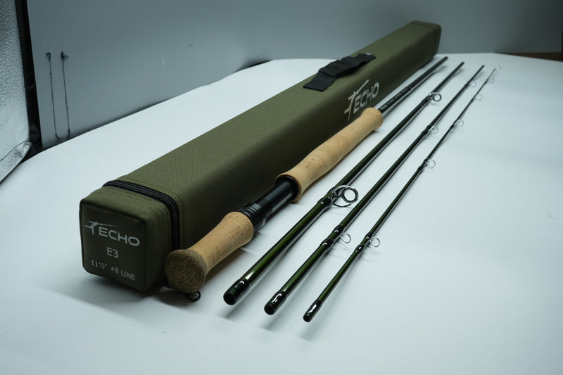 Used Echo Fly Fishing E3 11' 8wt Switch/Spey Fly Rod