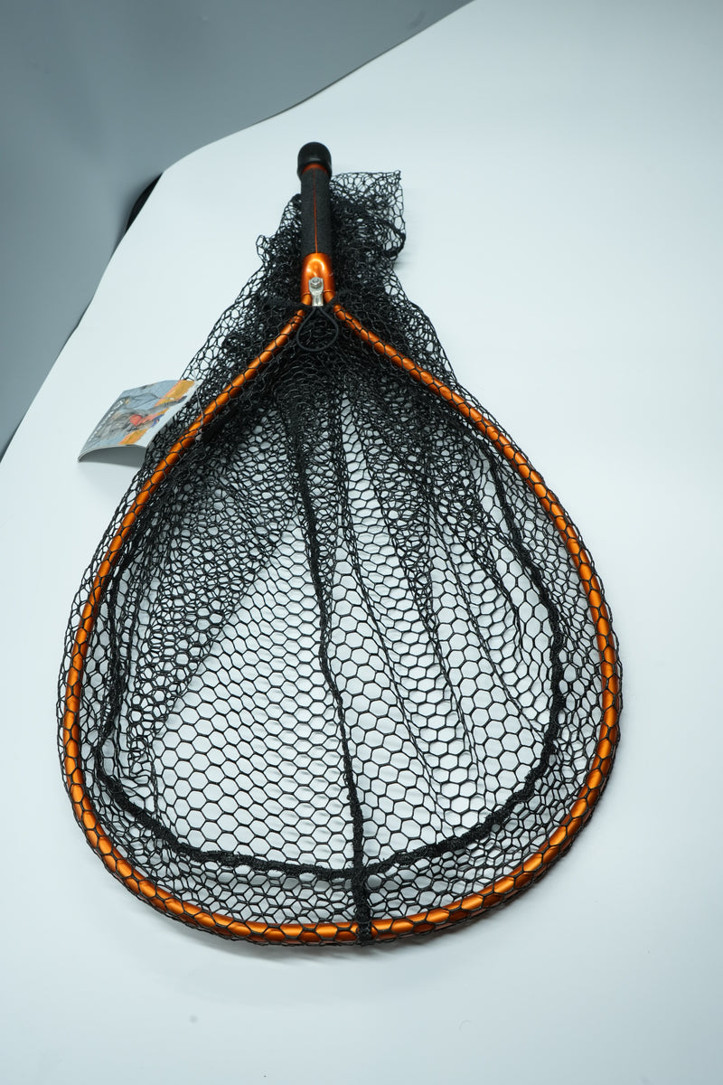 Used Mclean R111 Short Handle Weigh Net - Orange