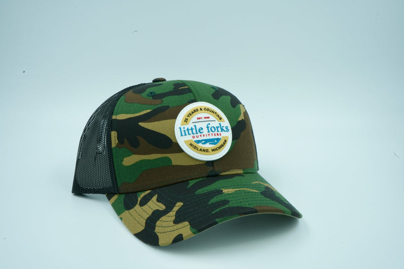 LFO Trucker Hat Camo Rubber Patch