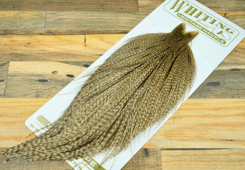 Whiting Heritage Grade 1 Dun Grizzly Cape #0062