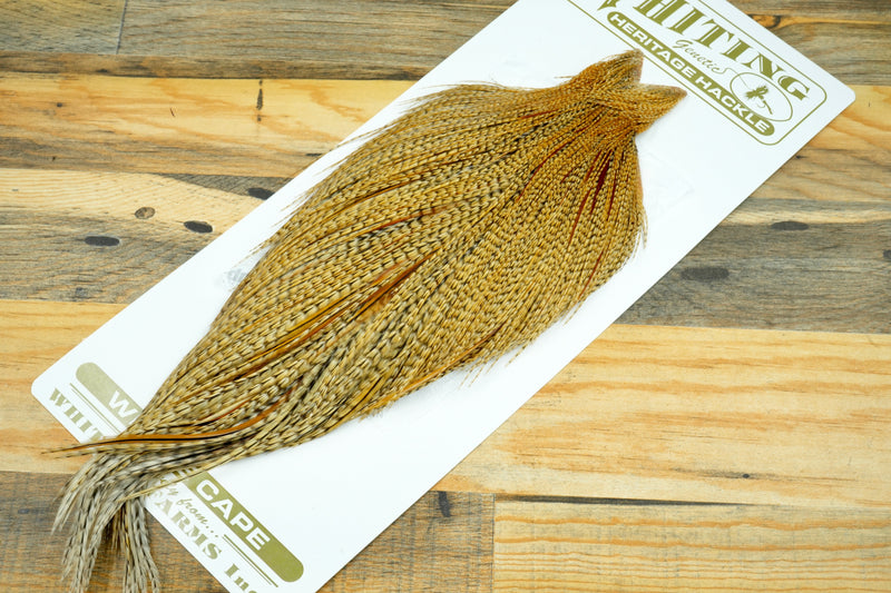Whiting Heritage Grade 1 Barred Ginger Cape #0075