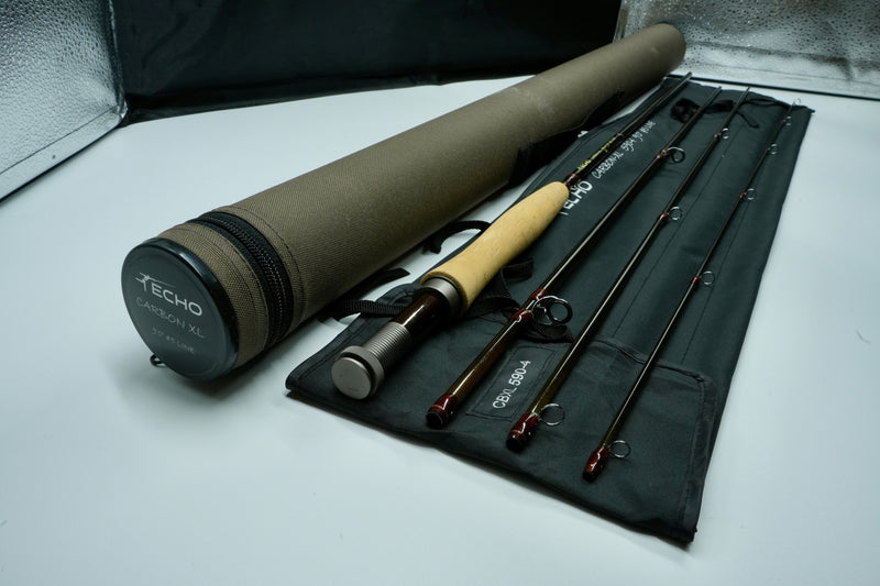 Used Echo Carbon XL 9' 5wt 4pc Fly Rod