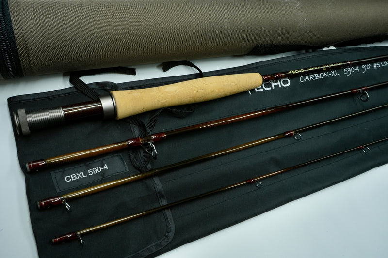 Used Echo Carbon XL 9' 5wt 4pc Fly Rod