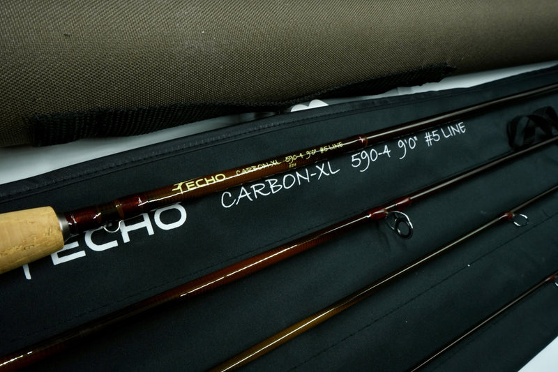 Used Echo Carbon XL 9' 5wt 4pc Fly Rod