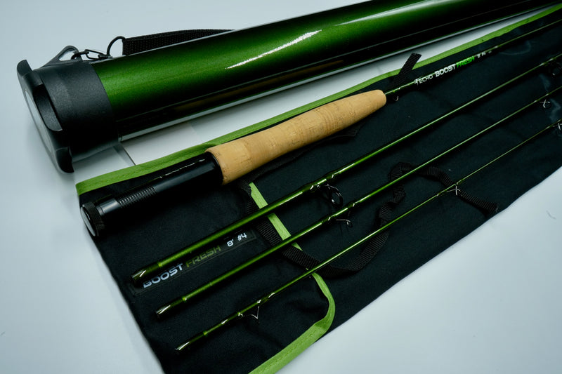 Used Echo Boost Fresh 8' 4wt 4pc Fly Rod