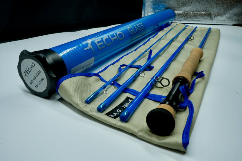 Used Echo Bad Ass Glass 8' 7wt 4pc Fly Rod